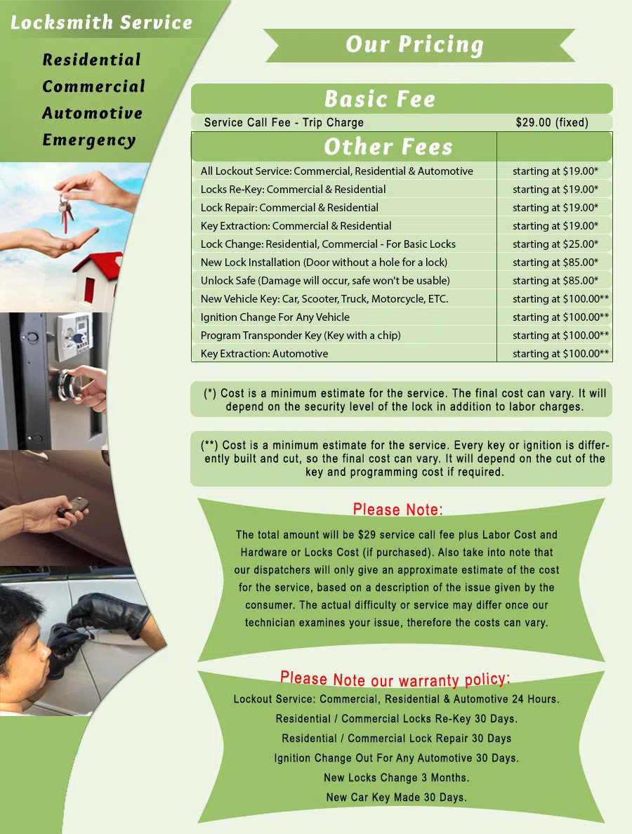Astoria Locksmith Store Astoria, NY 718-971-9698 - price-list-c-22